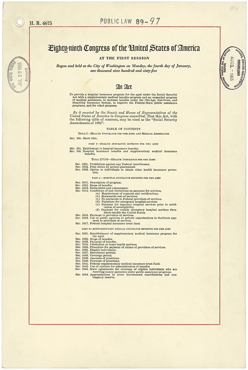 Social Security Act Amendments (1965)