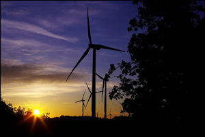 Photo of Locust Ridge Wind Farm, Mahanoy Township, Pennsylvania.                                                                                                                                                                                                                                            