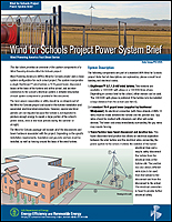 Wind for Schools Project Power System Brief                                                                                                                                                                                                                                                                 