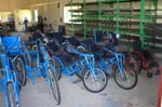 photo bicycles and wheel chairs
