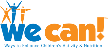 We Can logo with tagline Ways to Enhance Children's Activity and Nutrition
