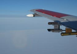 Image - NRC-Convair probes above cloud and haze layers