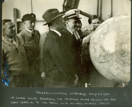 A photo of the 1931 Arctic Expedition by Graf Zeppelin