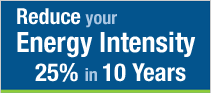 Reduce you Energy Intensity 25% in 10 Years