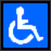 Image of wheelchair logo
