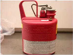 2.5-gallon flammable waste can