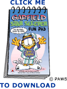 Download Garfield Star Sleeper Fun Pad