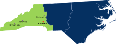 Map of North Carolina