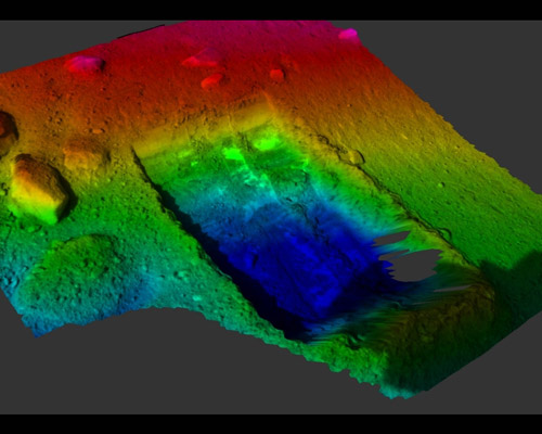 'Dodo-Goldilocks' Trench Elevation Map