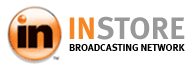 The In-Store Broadcasting Network (IBN) logo