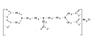 Structure of Zinc-DTPA