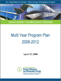 DOE Solar Energy Technologies Program Multi Year Program Plan 2008-20012