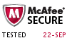 HACKER SAFE certified sites prevent over 99.9% of credit card and identity theft by hackers.