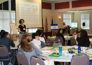 Participants learn about the We Can program at a regional training event