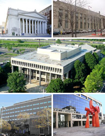 Collage of Connecticut Federal Buildings