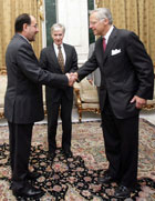 Under Secretary Jeffery and U.S. Ambassador Ryan Crocker meet with Iraqi Prime Minister Maliki and other Iraqi officials to discuss economic development.  