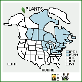 Distribution of Abies balsamea (L.) Mill. var. balsamea. . 