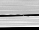 Cassini Finds New Saturn Moon That Makes Waves