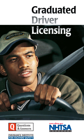 graduated driver licensing - photo of young driver behind steering wheel