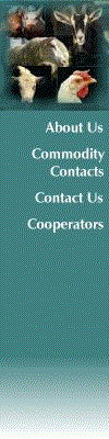 About Us; Commodity Contacts; Contact Us; Cooperators