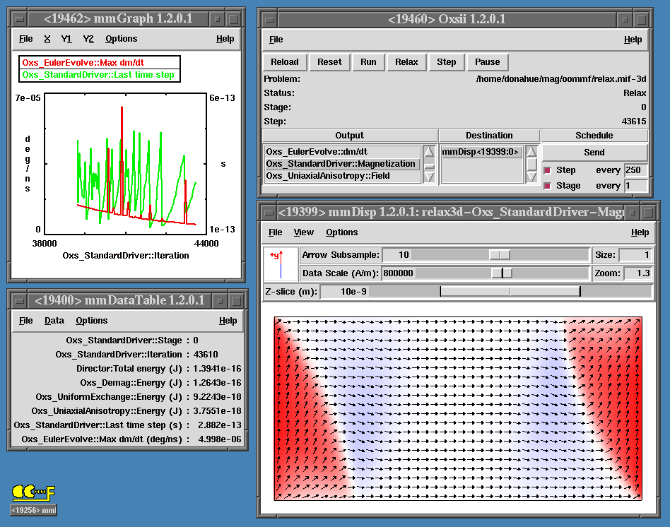OOMMF screen shot
