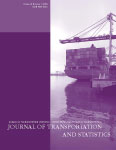 Journal of Transportation and Statistics (JTS), Volume 6, Number 1