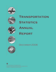 Transportation Statistics Annual Report (TSAR) December 2006