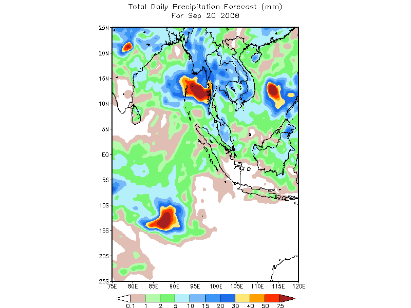 day 3 rainfall forecast