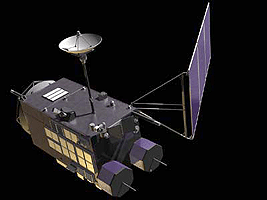 Image of the Kaguya spacecraft