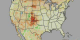 Push In to Western US NDVI Data