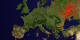 This animation shows fires detected over Europe from 8-21-2001 through 8-20-2002.