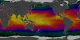 This animation show a year in the life of global ocean temperatures, June 2, 2002 to May 11, 2003. Green indicates the coolest water, yellow the warmest. The Advanced Microwave Scanning Radiometer (AMSR-E) on the Aqua satellite saw through the clouds to provide sea surface temperatures.