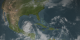 Hurricane Dean hits the Yucatan Peninsula on August 21, 2007.