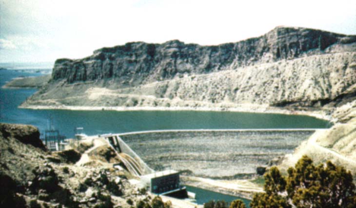 Boysen Dam and Powerplant