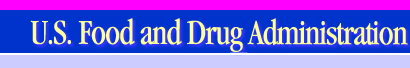 U.S. Food and Drug Administration, link to FDA home page