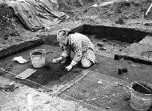 Archeologist working photo