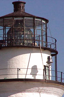 Detail of a New England Lighthouse