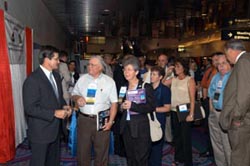 John Henshaw, OSHA's then-Assistant Secretary, speaks to attendees at ASSE's 2004 Professional Development Exposition following the signing of the OSHA and ASSE Alliance renewal agreement.