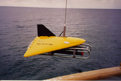 Photo of plankton survey system equipment ready for deployment.