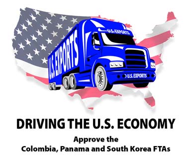 Driving The U.S. Economy: Approve the Colombia, Panama and South Korea FTAs