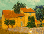 Vincent van Gogh Farmhouse in Provence, 1888 Ailsa Mellon Bruce Collection 1970.17.34