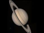 Saturn taken from Voyager 2