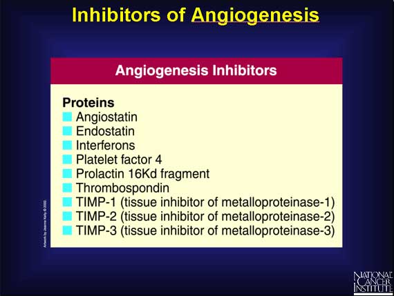 Inhibitors of Angiogenesis