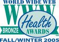 WWW Health Award 2004 Bronze Award logo