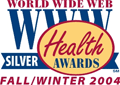WWW Health Award 2004 Silver Award logo