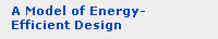 A Model of Energy-Efficient Design