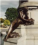 Figure of the Student on the Garfield Monument