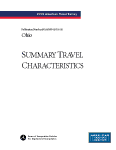 American Travel Survey (ATS) 1995 - State Summary Travel Characteristics: Ohio