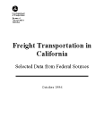 Freight Transportation in California