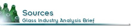 Banner for the Sources of the Glass Industry Analysis Brief